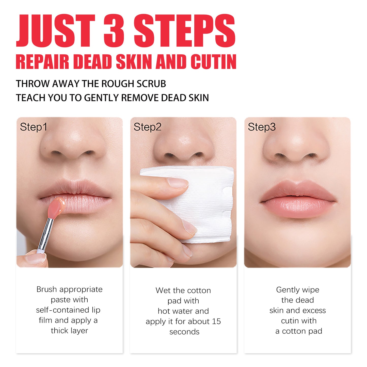 GDBadais Jelly Lip Mask Moisturizes, Hydrates, Reduces Lip Lines And Moisturizes Lip Skin