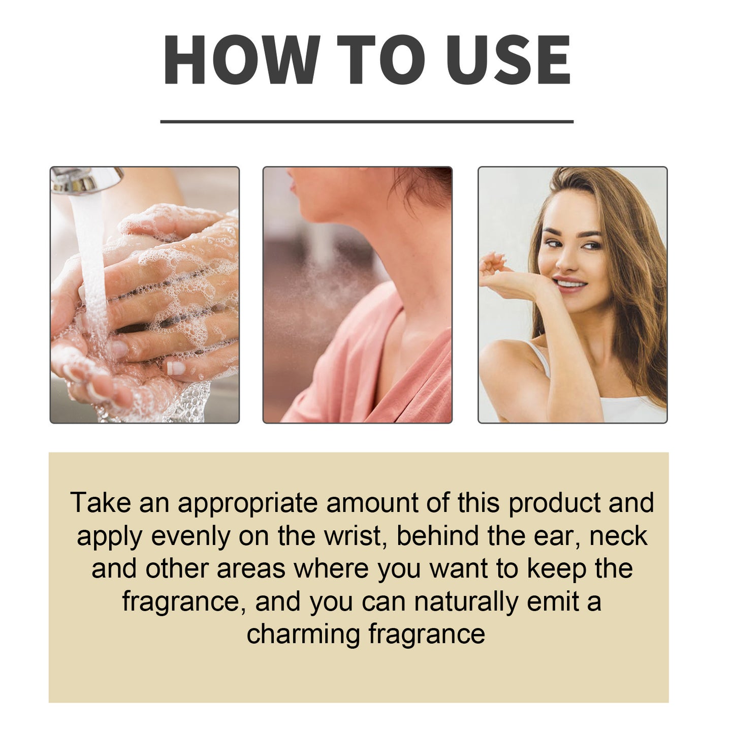 GDBadais Charm Perfume Natural Fresh Niche Lasting Fragrance Portable Couple Dating Atmosphere Perfume
