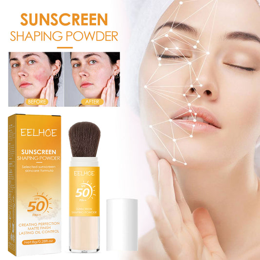 GDBadais Setting Powder Natural Lightweight Breathable Makeup Oil Control Long-Lasting Makeup Waterproof And Sweat Resistant Setting Powder