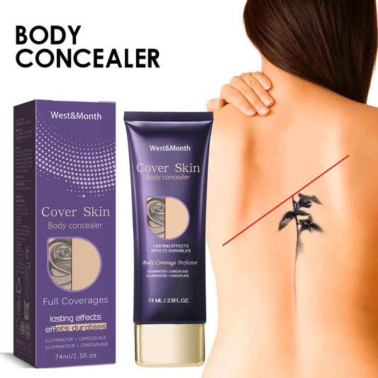 GDBadais Body Concealer, Waterproof Cover Tattoo Scars Birthmark Invisible Body Concealer