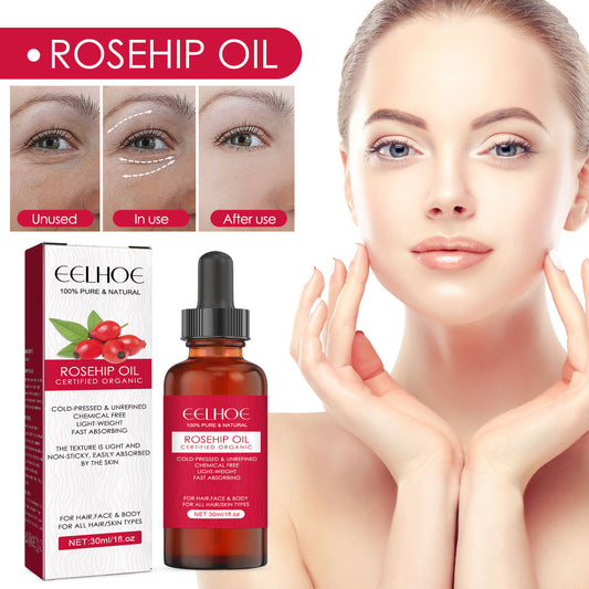 GDBadais Rose Hip Facial Essential Oil Facial Body Moisturizing Skin care Supple Hair Care Massage Essential Oil