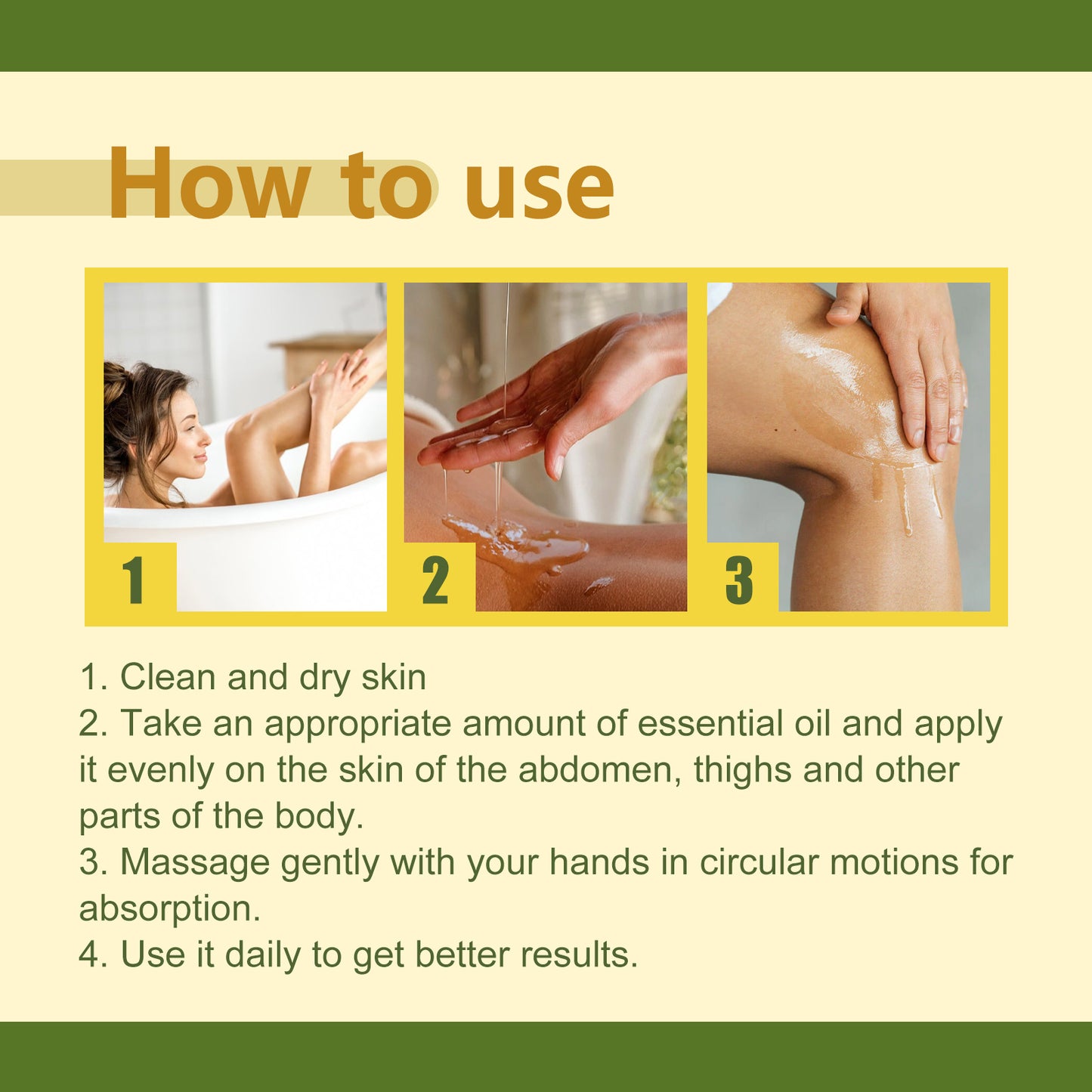 GDBadais Olive Skin Care Oil Gently Moisturizes Tender, Firming And Nourishing Skin Care Oil