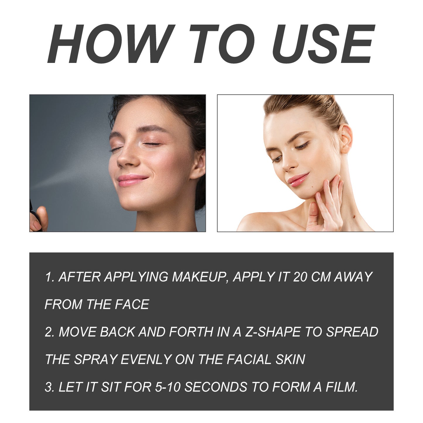 GDBadais Ultra Setting Vaporizer, Light Water Embellish Waterproof And Sweat Is Not Easy To Take Off Makeup Dizzy Makeup Oil Control Fresh Makeup Spray