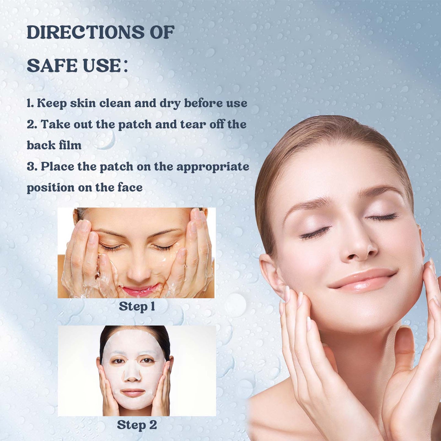 GDBadais Collagen Mask Hydrates And Moisturizes Facial Skin Hydrating And Translucent Collagen Mask