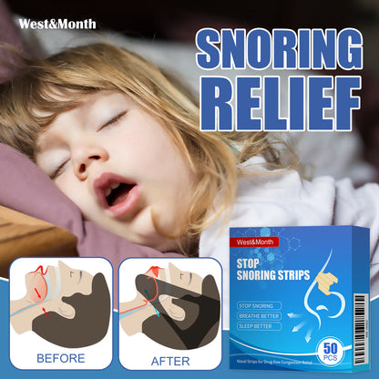 GDBadais Stop Snoring Strips, Anti-snoring Dredging Respiratory Tract Anti-snoring Stop Patch Care