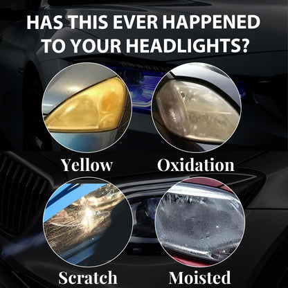 GDBadais Car Headlight Scratch Repair Spray, Reconditioning Spray For Headlamp Crystal Plated Vehicles