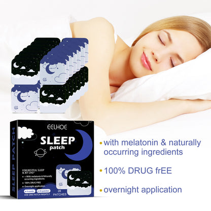 GDBadais Sleep Aid Patch, Relieve Irritability, Anxiety, Insomnia, Improve Sleep Quality And Improve Sleep Quality