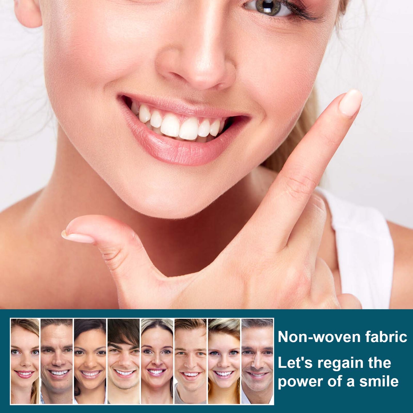GDBadais Adjustable Buckle Denture, Temporary Fillings Interdental Fillings Orthodontic Denture Kits