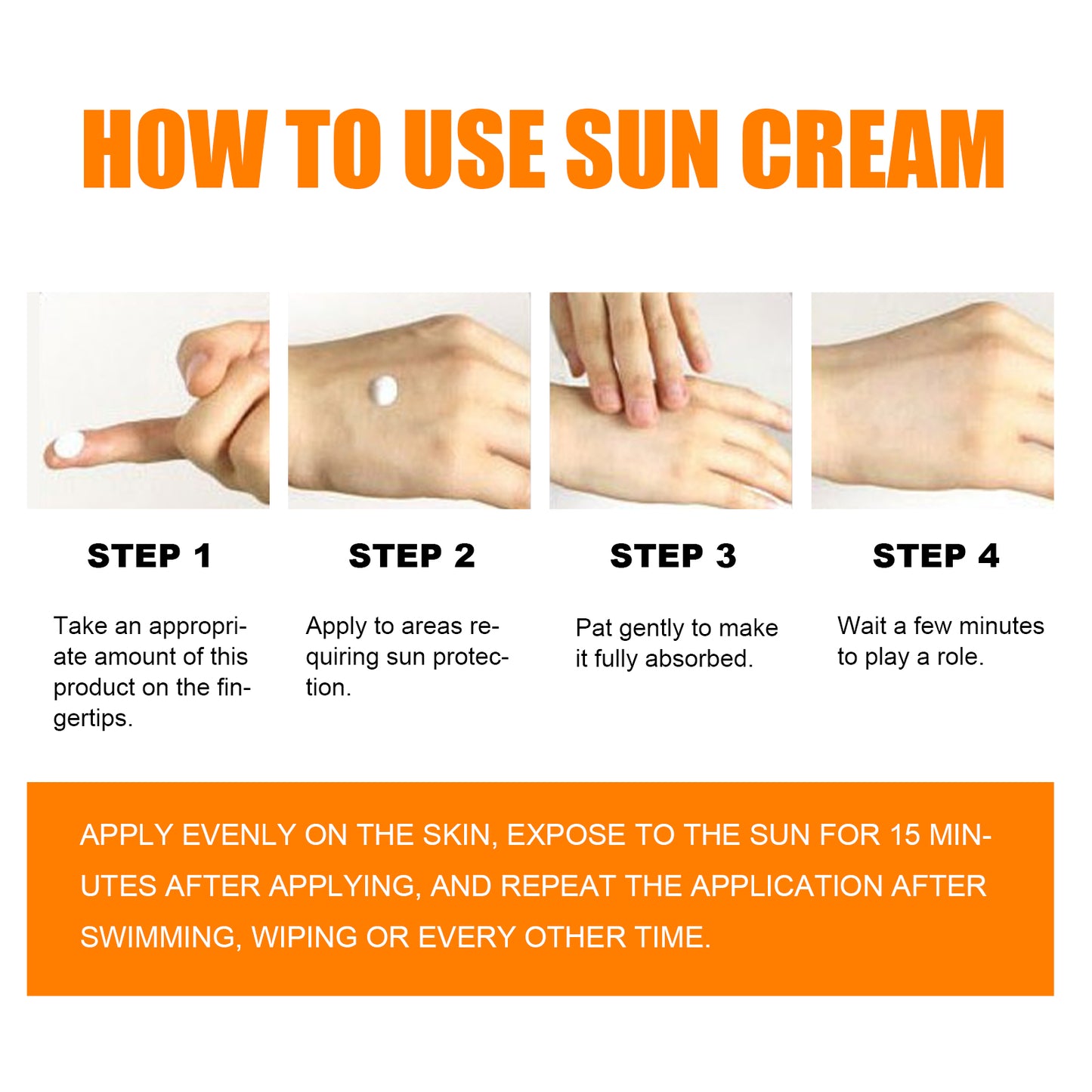 GDBadais Protective Cream Moisturizes The Face, Body And Skin Protection Without Fake White Summer Refreshing Without Greasy