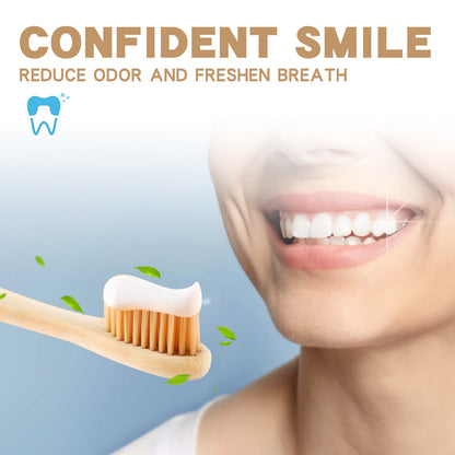 GDBadais Fresh Breath Toothpaste Cleans Teeth Odor Care For Mouth Daily Whitening And Moisturizing Toothpaste