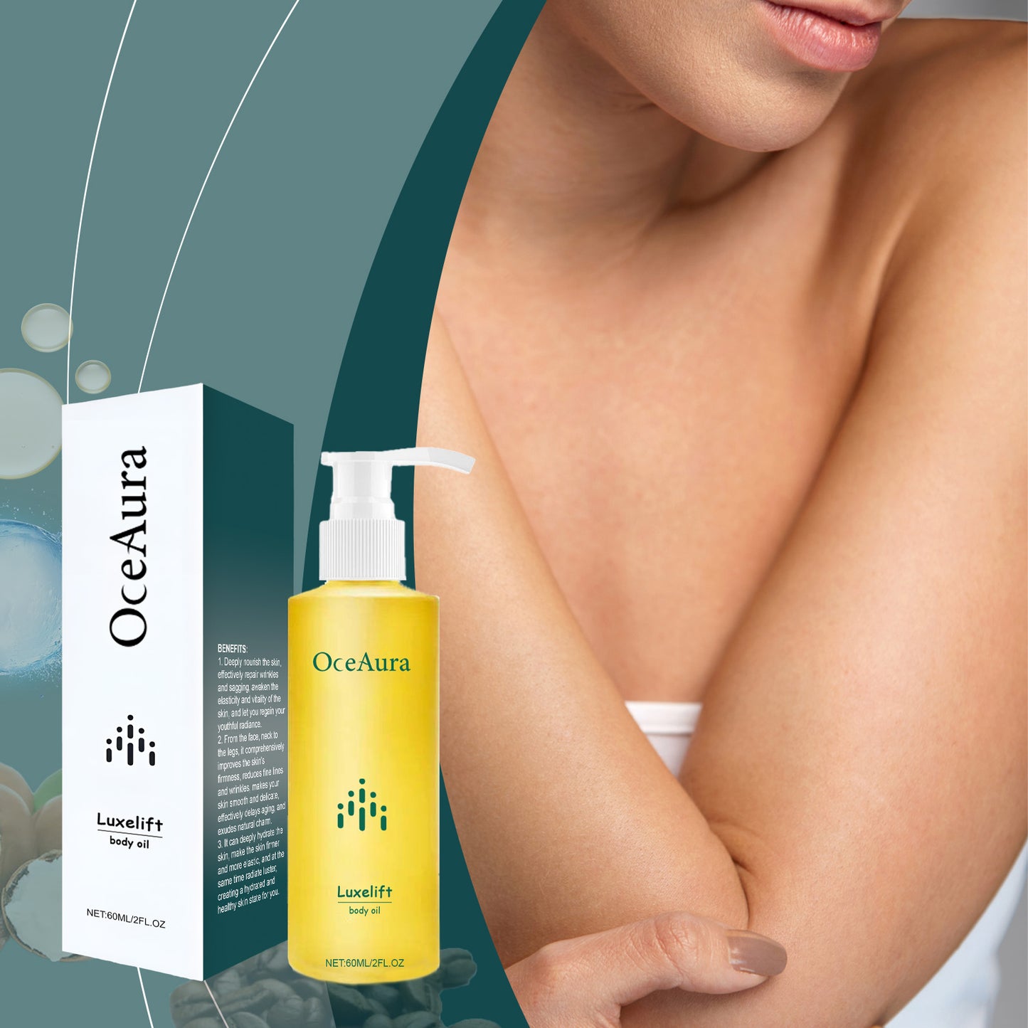 GDBadais Body Skin Care Oil Skin Hydrating And Moisturizing Refreshing Skin Care Firming Care Oil