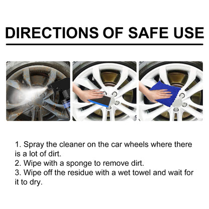 GDBadais Wheel Cleaners, Automobile Tire Hub Cleaning Rust Polishing Refurbishing Maintenance Cleaner