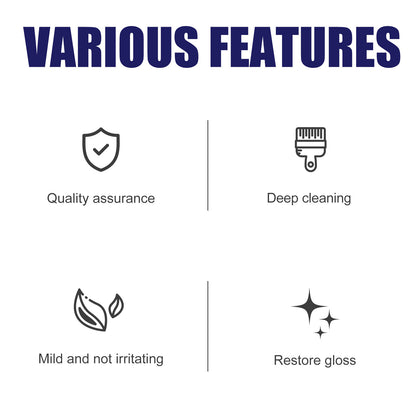 GDBadais Jewelry Cleaner Clean Diamond Ring Necklace Gold Cleaner Rust Removal Ash Removal Cleaner