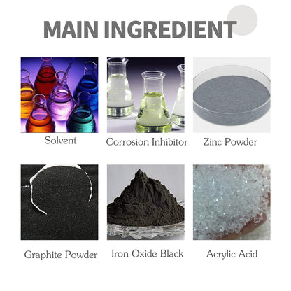 GDBadais Anti-Rust Conversion Agent Spray Automobile Wheel Hub Tire Rim Door Lock Cleaning Rust Remover Lubricant