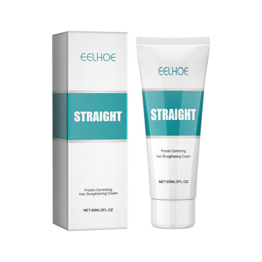 GDBadais Protein Correction Hair Straightening Cream, Smoothing Frizz Repair Split Damaged Hair Straightening Treatment Cream
