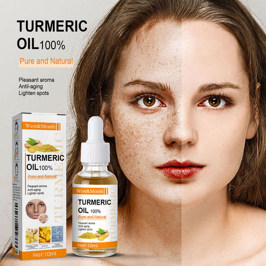 GDBadais Turmeric Essential Oil Skin Firming Skin Care Gentle Care Moisturizing Facial Essential Oil