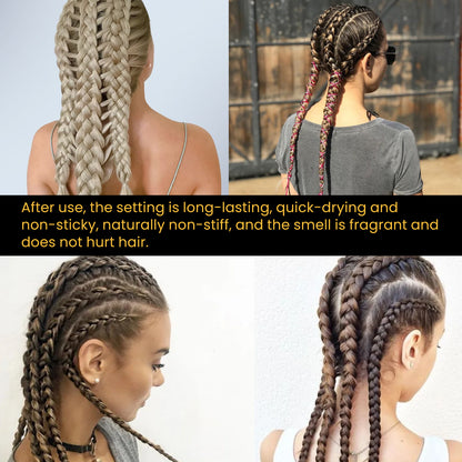 GDBadais Dreadlocks Gel Wax Long Lasting Moisture Dreadlocks Natural Shine Styling Gel Wax