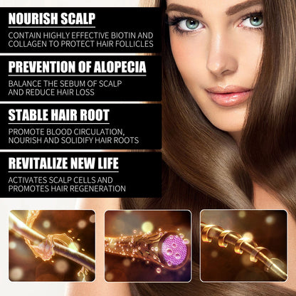 GDBadais Collagen B7 Vitamin Hair Care Essential Oil Nourishes Hair Gently And Softens Hair