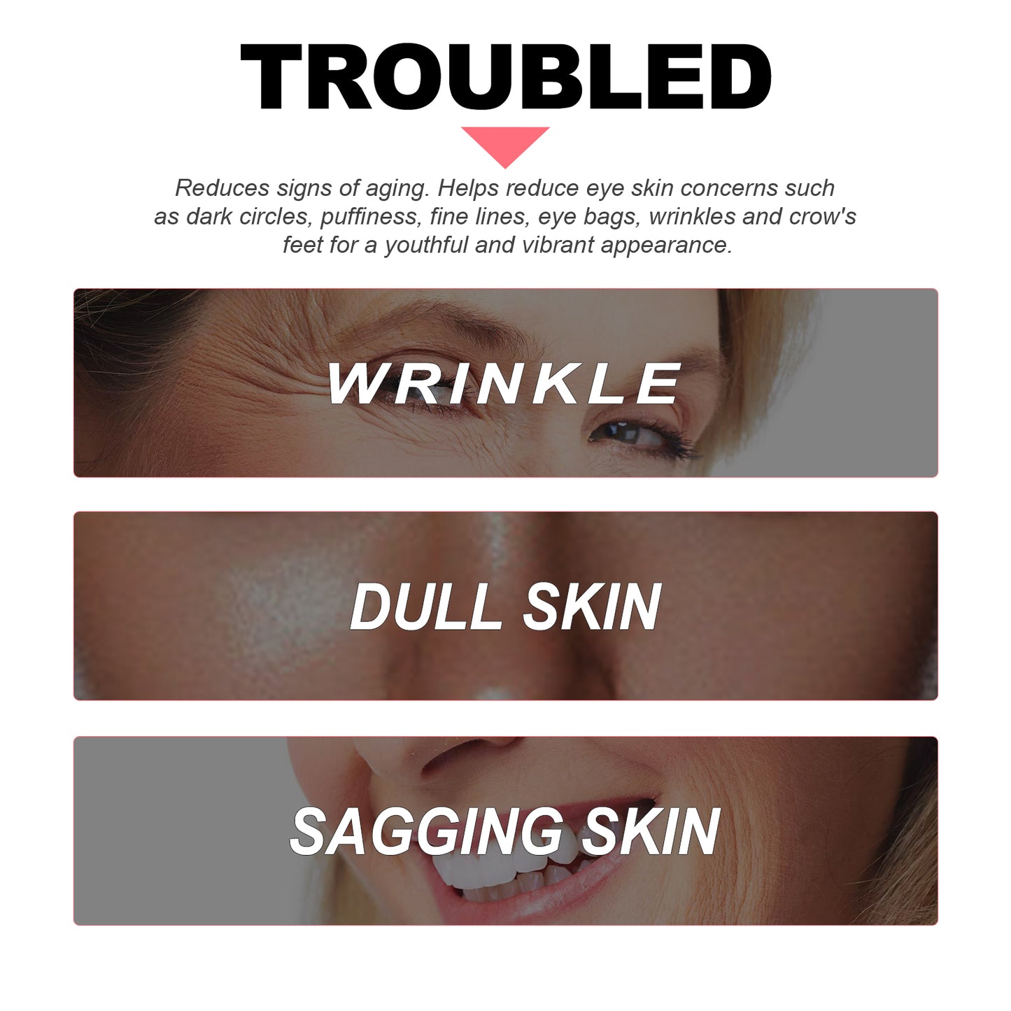 GDBadais Retinol Eye Cream Stick Firming Fine Lines Repair Eye Skin Tender Skin Moisturizing Eye Cream Around Eye Care