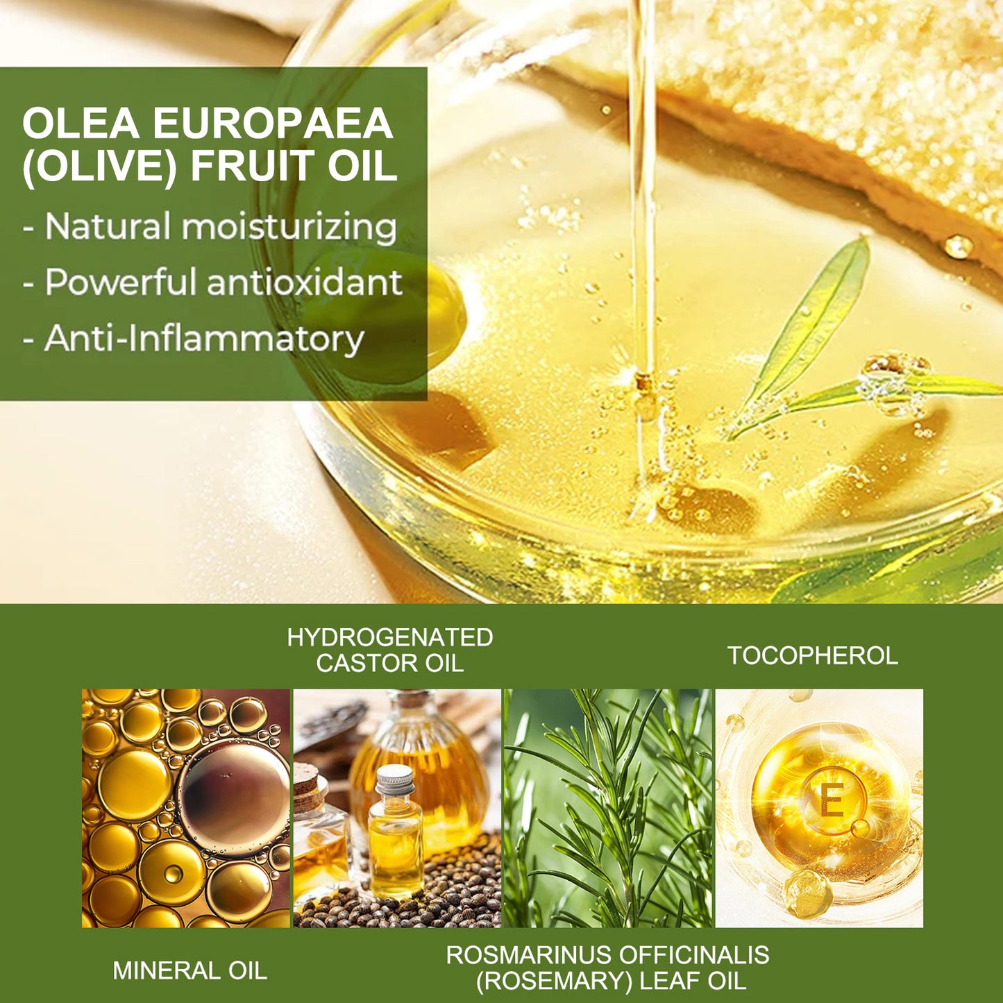 GDBadais Olive Skin Care Oil Gently Moisturizes Tender, Firming And Nourishing Skin Care Oil