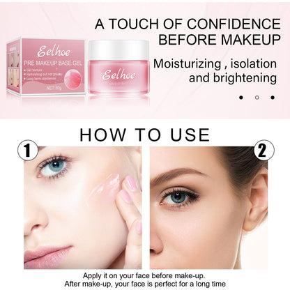 GDBadais Base Gel For Makeup, Pre-makeup Moisturizing And Firming Skin Isolation Base Concealer Cream