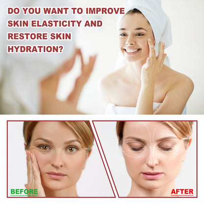 GDBadais Collagen Membrane, Lighten Wrinkles, Bags, Dark Circles, Firm Skin, Plump And Moisturize Eye Rejuvenation Mask