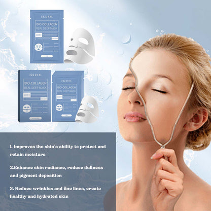 GDBadais Collagen Mask Hydrates And Moisturizes Facial Skin Hydrating And Translucent Collagen Mask