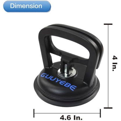 Heavy Duty Suction Cup, Vacuum Suction Cups for TV LED LCD Glass Mirror Screen Panel Granite Tiles and Compatible with Dent Puller to car Repairs Lifting Handle Removal Tool 2 Pack