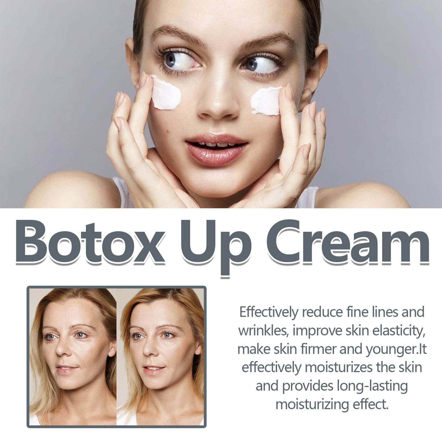 GDBadais Face Fine Line Whitening Cream, Firming Skin Repairing And Smoothing Fine Lines Delicate Pores Cream