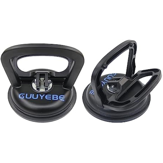 Heavy Duty Suction Cup, Vacuum Suction Cups for TV LED LCD Glass Mirror Screen Panel Granite Tiles and Compatible with Dent Puller to car Repairs Lifting Handle Removal Tool 2 Pack