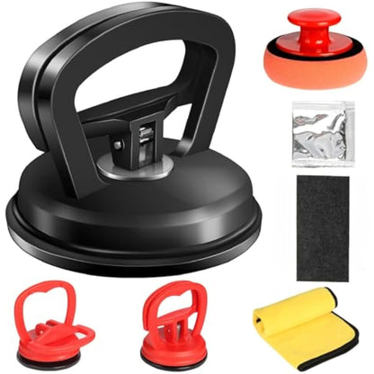 Dent Puller, Car Dent Puller 3 Pack, Suction Cup Dent Removal Kit for Paintless Dent Repair - Auto Body Repair Tool for Dents, Doors, Objects Moving