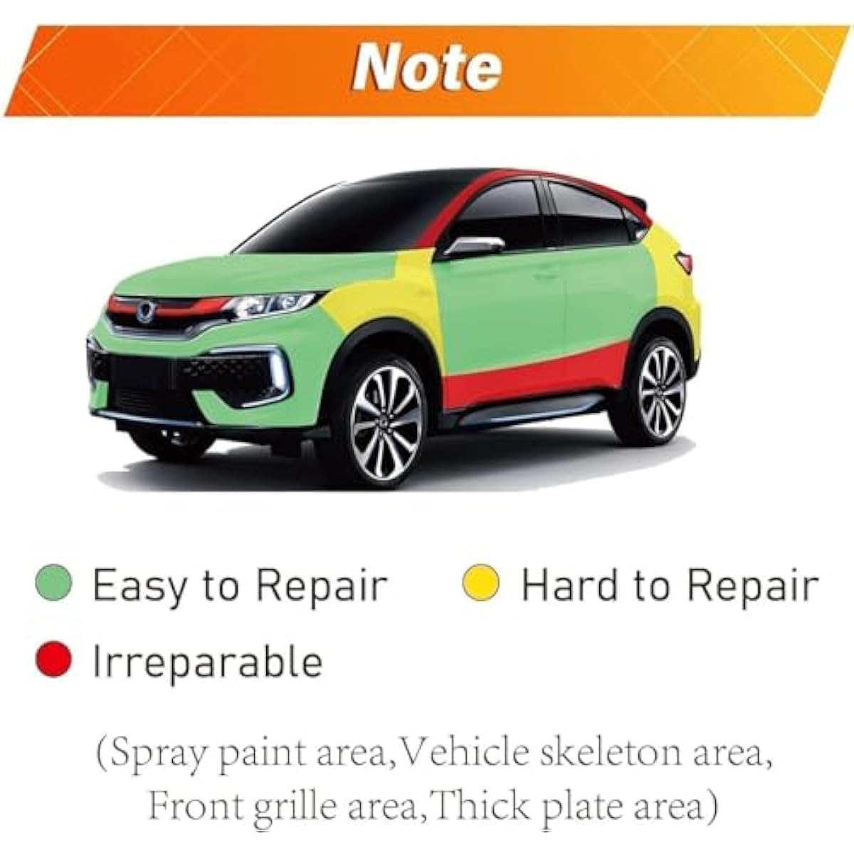Dent Puller,Car Dent Puller 3 Pack Dent Remover Tool Dent Removal Kit for Car Suction Cup Dent Puller and Dent Repair Kit for Car Body,Screen,Tiles Lifting,Objects Moving(Orange+Yellow+Black)