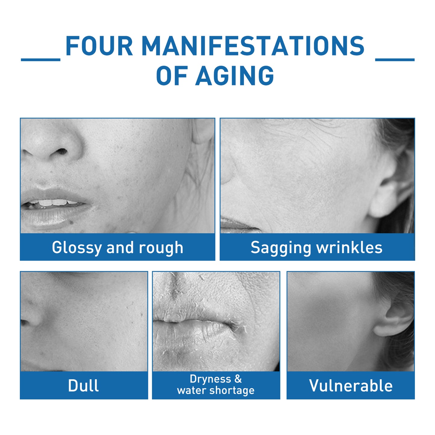 GDBadais Anti Wrinkle And Firming B5 Essence, Brighten Fade Lines Moisturize Tighten Skin Essence