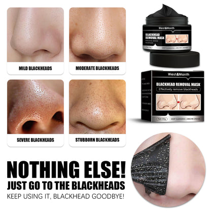 GDBadais Blackhead Removal Mask, Peel Off Remove Blackhead Activated Carbon Cleansing Face Mask
