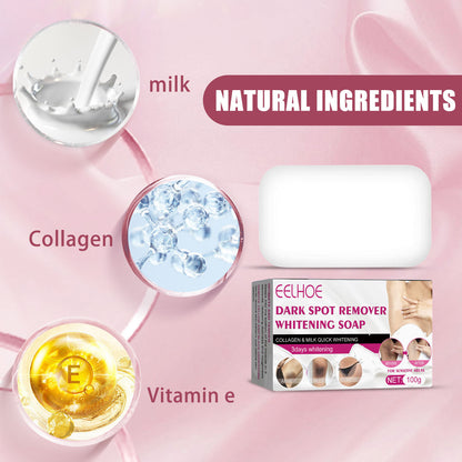 GDBadais Underarm Beauty Soap, Joint Elbow Clean Desalting Skin Melanin White Body Moisturizing Brightening Skin
