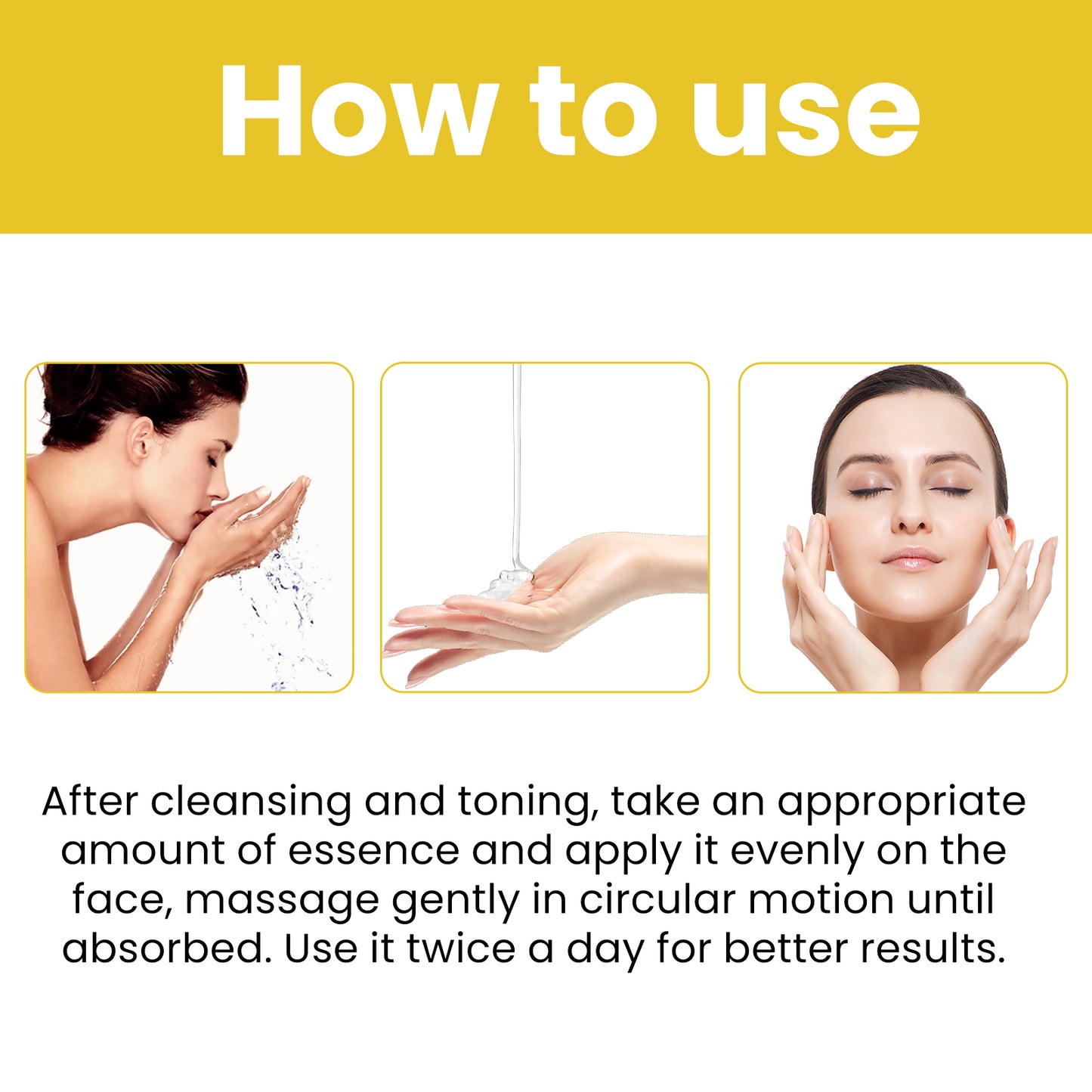 GDBadais Snail 96 Collagen Essence Lighten Fine Lines, Tender Skin and Moisturize acne muscles