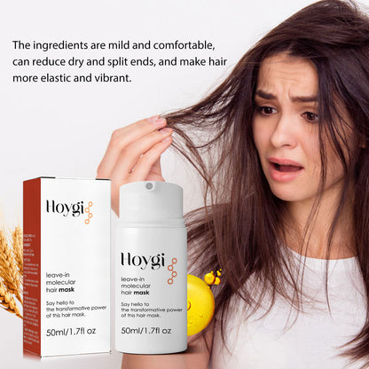 GDBadais Leave-In Hair Mask, Repair The End Of Hair Damaged By Ironing And Dyeing Dry Hair, Soft And Long-Lasting Fragrance Treatment Mask