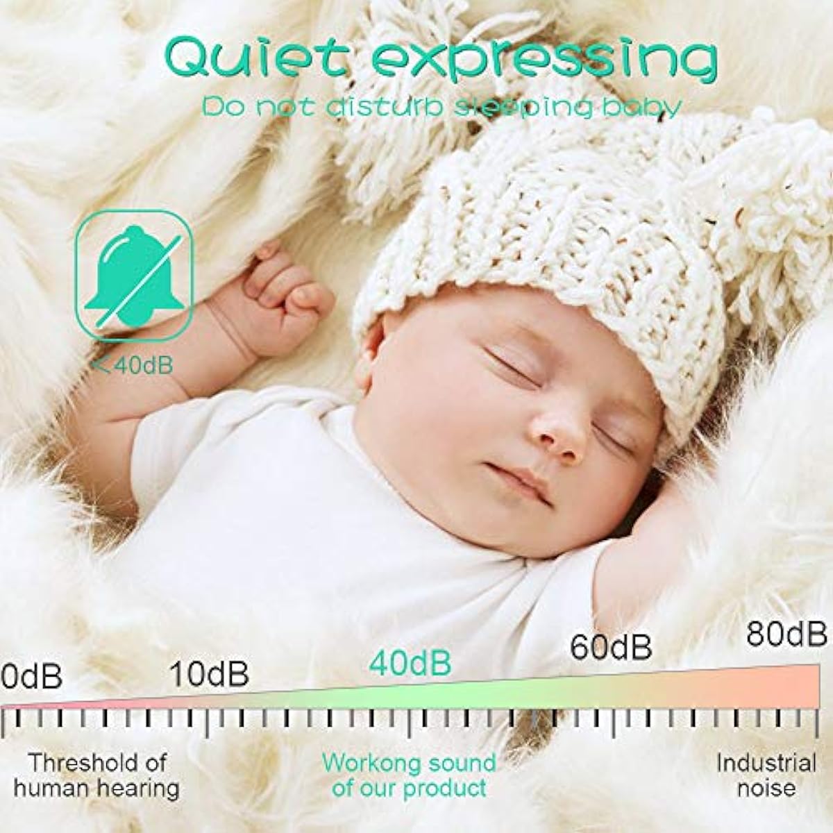 Hands-Free Electric Breast Pump with Strong Suction & Ultra Quiet Design, Double Rechargeable Breastfeeding Pump for Home & On-the-Go, 3 Modes & 9 Levels Massage, Anti-Backflow, LED Display, BPA-Free, Portable Nursing Pump with 24mm Flange