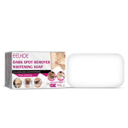 GDBadais Underarm Beauty Soap, Joint Elbow Clean Desalting Skin Melanin White Body Moisturizing Brightening Skin