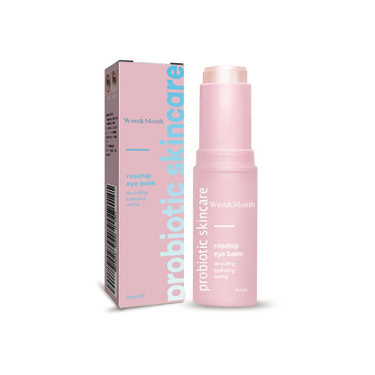 GDBadais Rosehip Eye Cream Stick, Eye Area Moisturizing Light Line Dark Circles Lift Firming Eye Cream