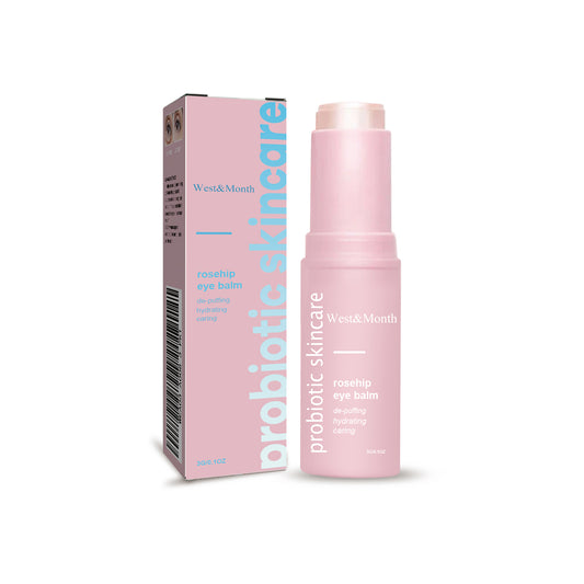 GDBadais Rosehip Eye Cream Stick, Eye Area Moisturizing Light Line Dark Circles Lift Firming Eye Cream