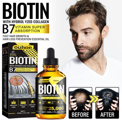 GDBadais Collagen B7 Vitamin Hair Care Essential Oil Nourishes Hair Gently And Softens Hair