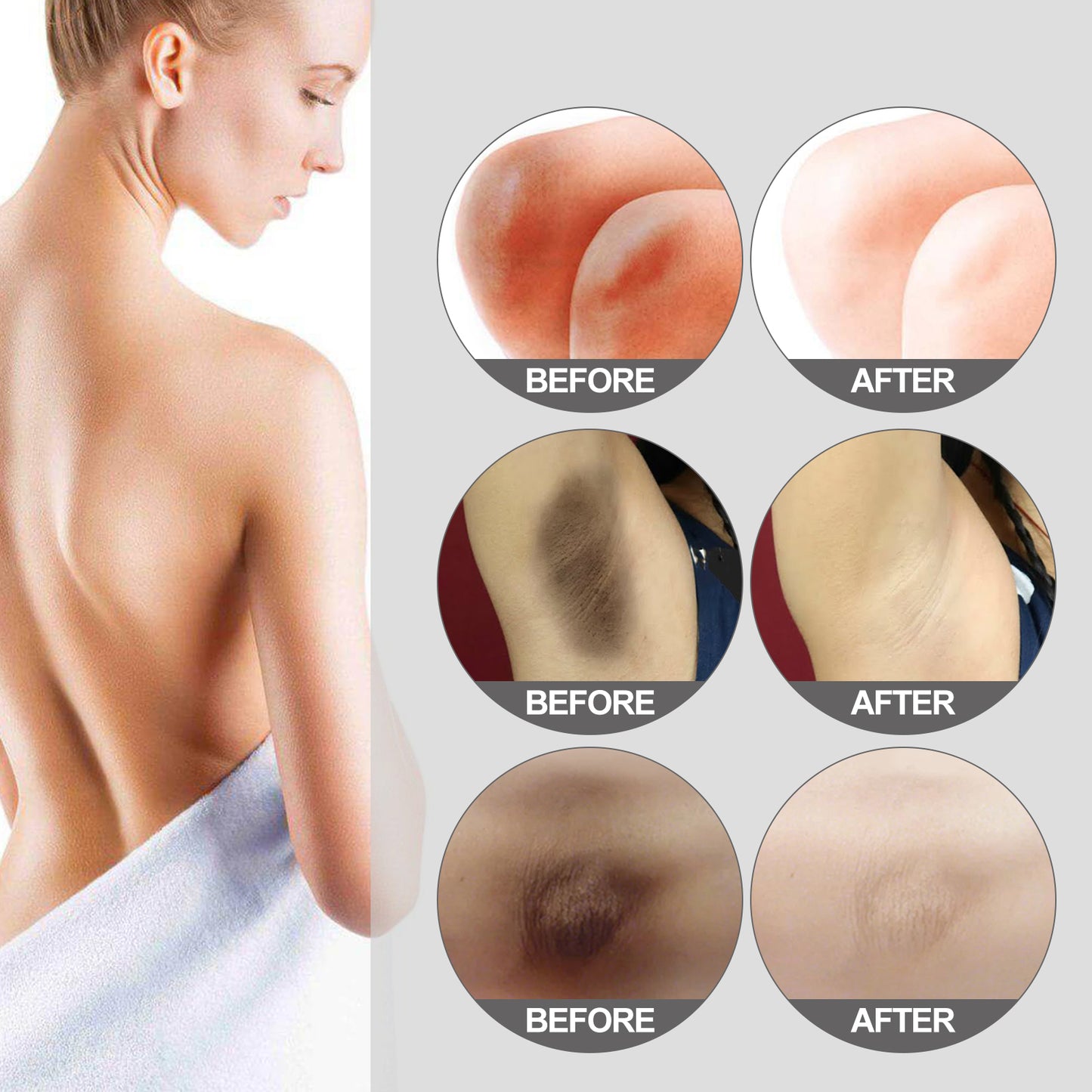 GDBadais Thigh Radiance Moisturizing And Brightening Cream For Armpit Thighs And Knees