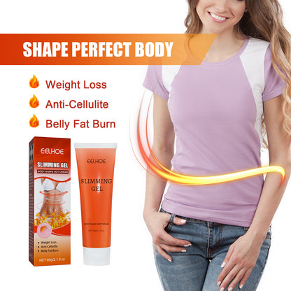 GDBadais Slimming Gel, Sweat Slimming Moisturizes And Tightens Skin To Show Body Curves Body Shaping Gel