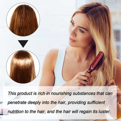 GDBadais Protein Correction Hair Straightening Cream, Smoothing Frizz Repair Split Damaged Hair Straightening Treatment Cream