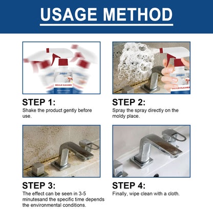 GDBadais Mold Remover Spray, Ceiling Bathroom Tile Wall Multi-Effect Cleaning Decontamination And Mildew Removal Spray