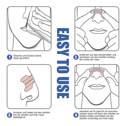 GDBadais Stop Snoring Strips, Anti-snoring Dredging Respiratory Tract Anti-snoring Stop Patch Care