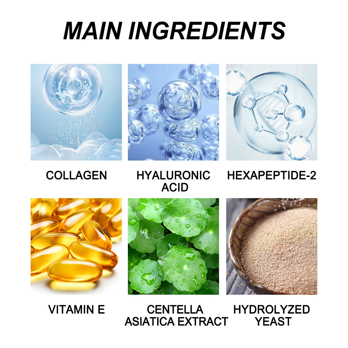 GDBadais Collagen Membrane, Lighten Wrinkles, Bags, Dark Circles, Firm Skin, Plump And Moisturize Eye Rejuvenation Mask