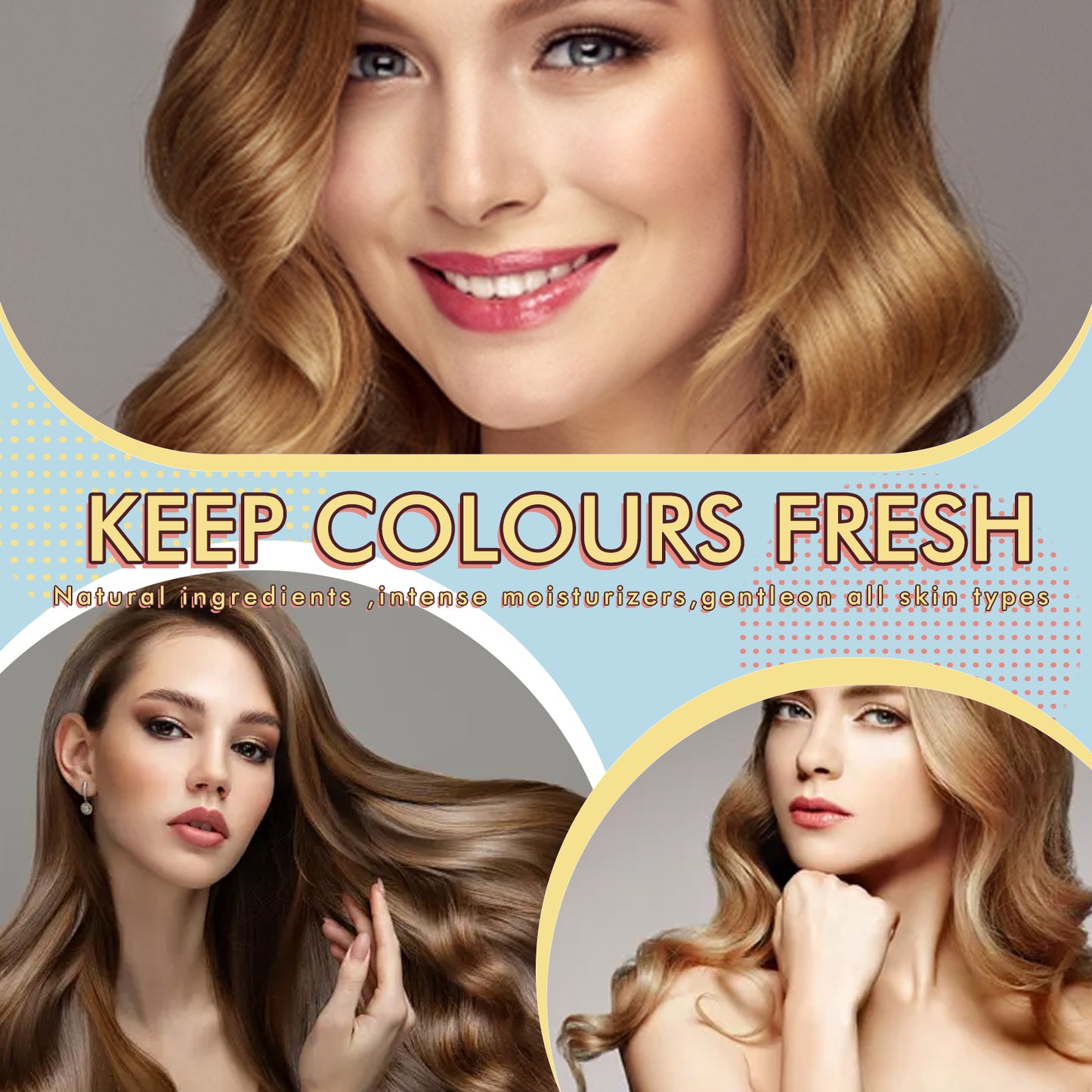 GDBadais Hair Curling Set, Moisturizing Curly Hair Styling Curly Styling Moisturizing Leave-In Hair Care