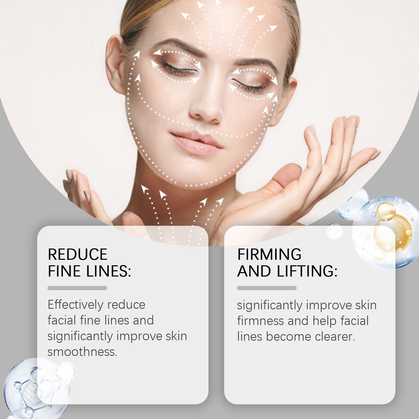 GDBadais Snail Moisturizer, Nourishing And Moisturizing Facial Care Moisturizing Cream To Improve Dull Skin